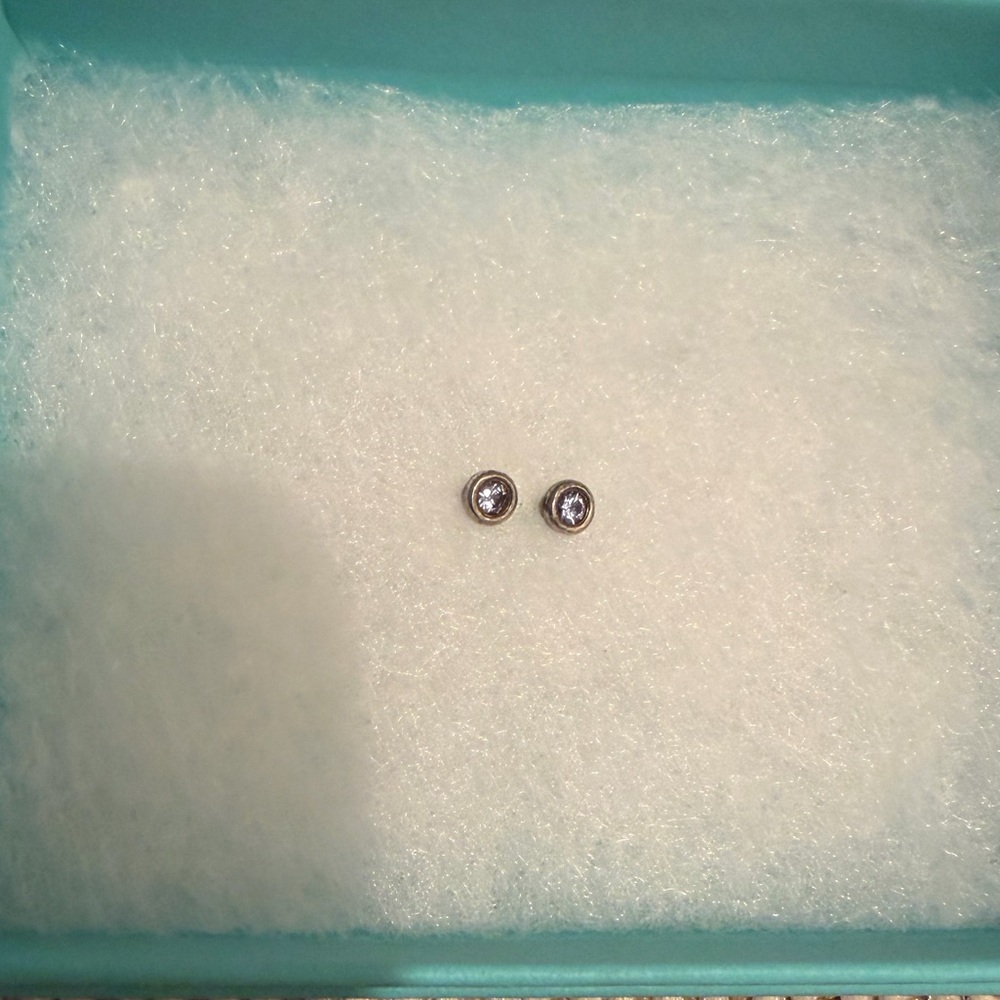 Tiffany & Co Elsa Peretti stud earrings